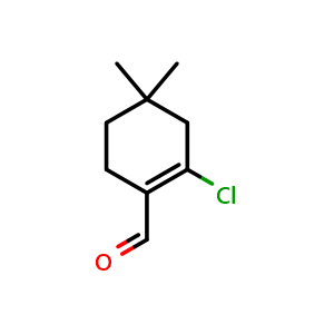 2-chloro-4,4-dimethyl-cyclohexene-1-carbaldehyde