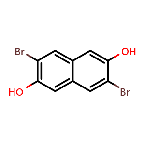 3,7-Dibromo-2,6-dihydroxynaphthalene