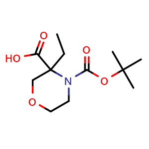 N-Boc-3-ethylmorpholine-3-carboxylic acid