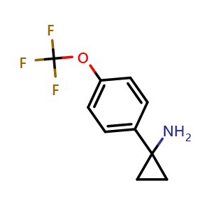 1-[4-(Trifluoromethoxy)phenyl]cyclopropanamine