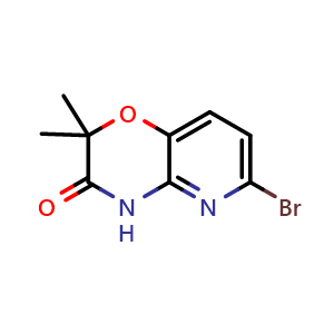 6-Bromo-2,2-dimethyl-2H-pyrido[3,2-b][1,4]oxazin-3(4H)-one