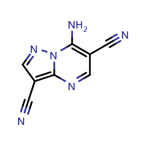 7-Aminopyrazolo[1,5-a]pyrimidine-3,6-dicarbonitrile