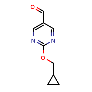 2-(Cyclopropylmethoxy)pyrimidine-5-carbaldehyde