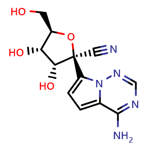 (2R,3R,4S,5R)-2-(4-Aminopyrrolo[2,1-f][1,2,4]triazin-7-yl)-3,4-dihydroxy-5-(hydroxymethyl)tetrahydrofuran-2-carbonitrile