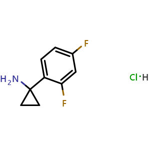 1-(2,4-Difluorophenyl)cyclopropylamine hydrochloride