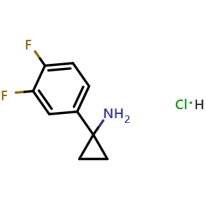 1-(3,4-Difluorophenyl)cyclopropylamine hydrochloride