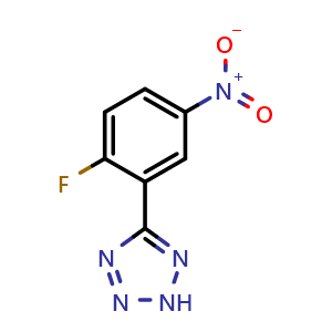 5-(2-Fluoro-5-nitrophenyl)-2H-tetrazole