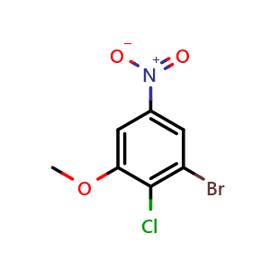 3-bromo-2-chloro-5-nitroanisole