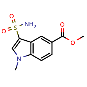 methyl 1-methyl-3-sulfamoyl-indole-5-carboxylate