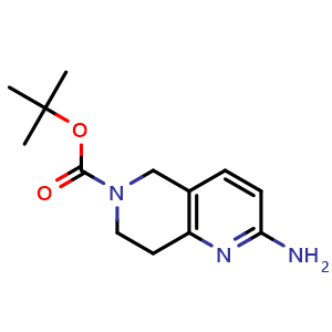 tert-butyl 2-amino-7,8-dihydro-1,6-naphthyridine-6(5H)-carboxylate
