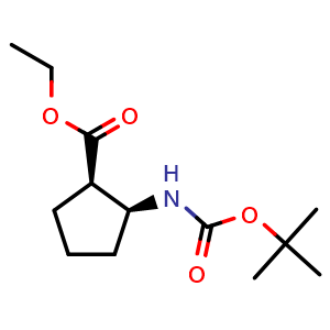 Ethyl (1R,2S)-2-(Boc-amino)cyclopentanecarboxylate