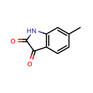 Chemical structure of 6-Methylisatin , CAS 1128-47-8, AChemBlock U140677