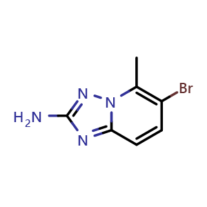 2-Amino-6-bromo-5-methyl-[1,2,4]triazolo[1,5-a]pyridine