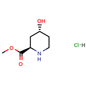 Methyl (2R,4R)-4-Hydroxypiperidine-2-carboxylate hydrochloride