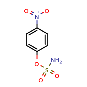 Chemical structure of 4-Nitrophenyl Sulfamate , CAS 108555-00-6, AChemBlock U140763