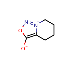 4,5,6,7-Tetrahydro-[1,2,3]oxadiazolo[3,4-a]pyridin-8-ium-3-olate
