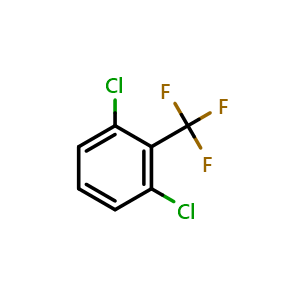 Chemical structure of 2,6-Dichloro-Benzotrifluoride , CAS 104359-35-5, AChemBlock U140876