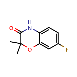 7-fluoro-2,2-dimethyl-2H-benzo[b][1,4]oxazin-3(4H)-one