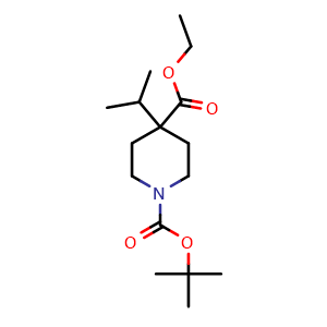 Ethyl 1-Boc-4-isopropyl-4-piperidinecarboxylate