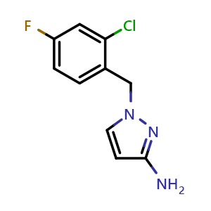 3-Amino-1-(2-chloro-4-fluorobenzyl)pyrazole