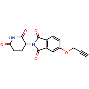 2-(2,6-Dioxopiperidin-3-yl)-5-(prop-2-yn-1-yloxy)isoindoline-1,3-dione