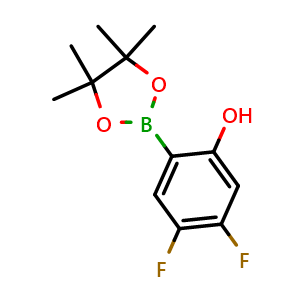 4,5-Difluoro-2-(4,4,5,5-tetramethyl-1,3,2-dioxaborolan-2-yl)phenol