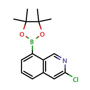 3-chloro-8-(4,4,5,5-tetramethyl-1,3,2-dioxaborolan-2-yl)isoquinoline