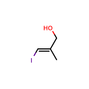 (E)-3-Iodo-2-methyl-2-propen-1-ol