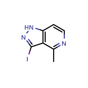 3-iodo-4-methyl-1H-pyrazolo[4,3-c]pyridine