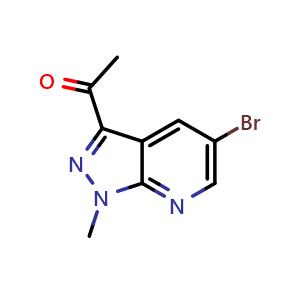 1-(5-bromo-1-methyl-1H-pyrazolo[3,4-b]pyridin-3-yl)ethan-1-one