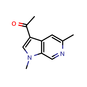 1-(1,5-dimethyl-1H-pyrrolo[2,3-c]pyridin-3-yl)ethan-1-one