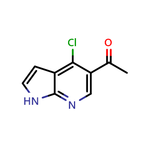 1-(4-chloro-1H-pyrrolo[2,3-b]pyridin-5-yl)ethan-1-one