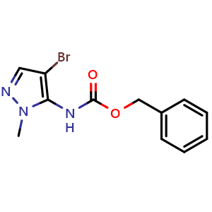 5-(Cbz-amino)-4-bromo-1-methylpyrazole