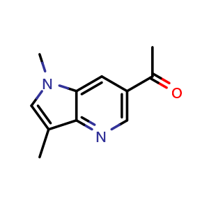 1-(1,3-dimethyl-1H-pyrrolo[3,2-b]pyridin-6-yl)ethan-1-one