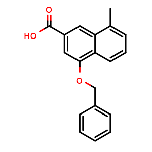 4-(Benzyloxy)-8-methyl-2-naphthoic acid