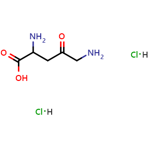 2,5-Diamino-4-oxopentanoic acid dihydrochloride