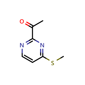 1-(4-(methylthio)pyrimidin-2-yl)ethan-1-one