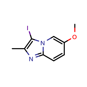 3-iodo-6-methoxy-2-methylimidazo[1,2-a]pyridine