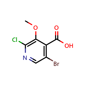 5-bromo-2-chloro-3-methoxyisonicotinic acid