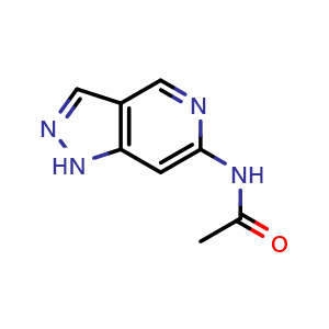 N-(1H-pyrazolo[4,3-c]pyridin-6-yl)acetamide