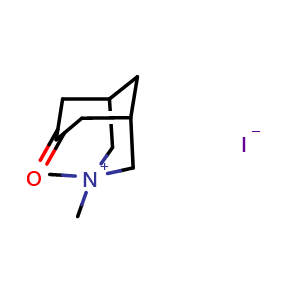 3,3-Dimethyl-7-oxo-3-azonia-bicyclo[3.3.1]nonane iodide