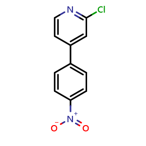 2-Chloro-4-(4-nitrophenyl)pyridine