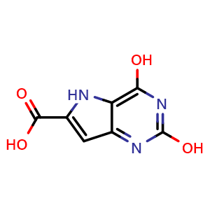2,4-Dihydroxy-5H-pyrrolo[3,2-d]pyrimidine-6-carboxylic acid
