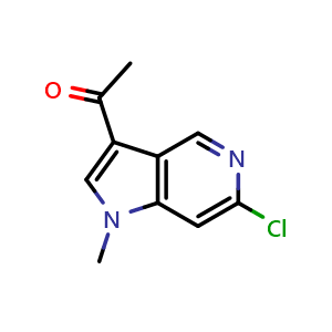 1-(6-chloro-1-methyl-1H-pyrrolo[3,2-c]pyridin-3-yl)ethan-1-one