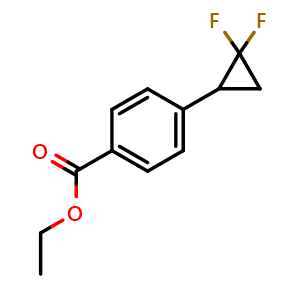 Ethyl 4-(2,2-Difluorocyclopropyl)benzoate
