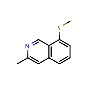 3-methyl-8-(methylthio)isoquinoline
