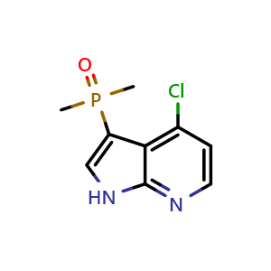 (4-chloro-1H-pyrrolo[2,3-b]pyridin-3-yl)dimethylphosphine oxide