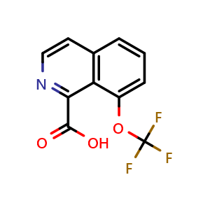 8-(trifluoromethoxy)isoquinoline-1-carboxylic acid