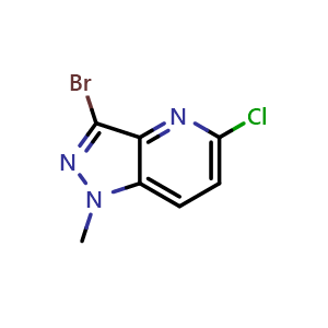 3-bromo-5-chloro-1-methyl-1H-pyrazolo[4,3-b]pyridine