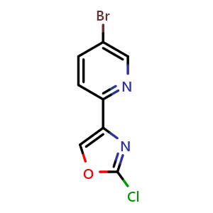4-(5-bromopyridin-2-yl)-2-chlorooxazole